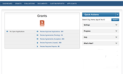 Approving and rejecting applications is simple.