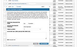 Solicited only and/or unsolicited applications can be submitted to grantmakers.